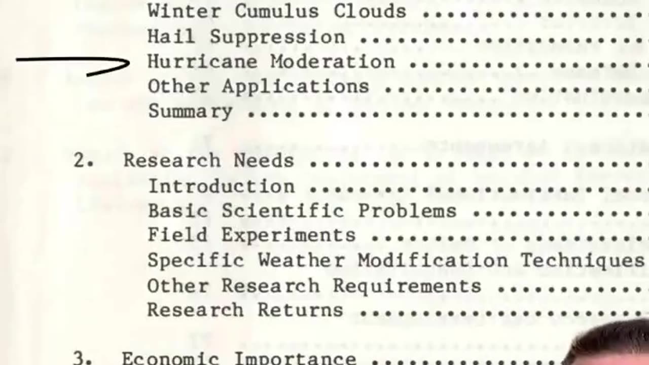 Weather modifications has been around since the 1940s.. So who is responsible?