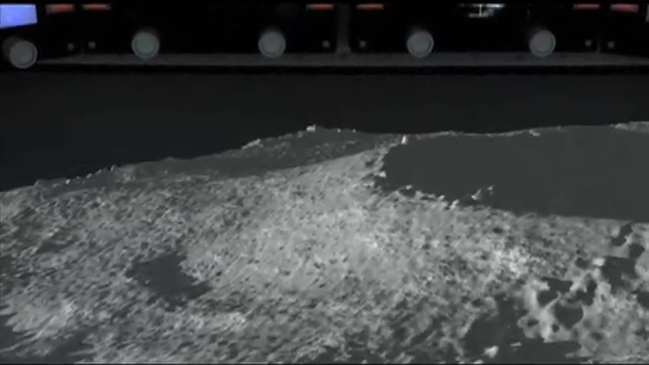 Lunar Landing: NASA's Animated Journey to the Moon|| Moon Surface|| Travel Journey||