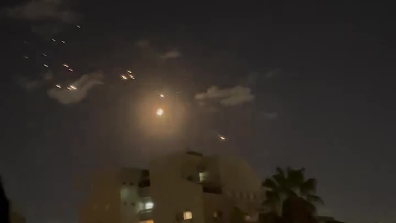 When rockets attack and intercepted -only in Israel