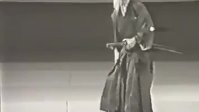 Sugino Sensei 10th Dan Master of Katori Shinto Ryu