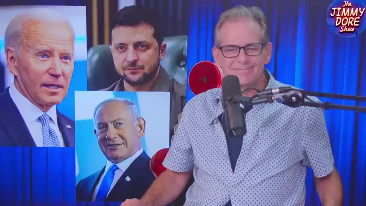 Jimmy Dore Show - Zelensky & Netanyahu Fight Over Who Gets American Defense Money!