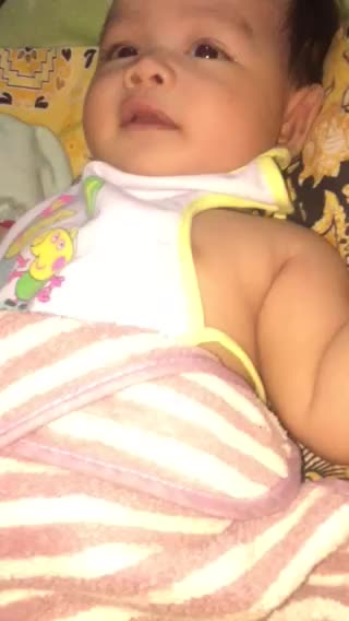 Training my son speaking