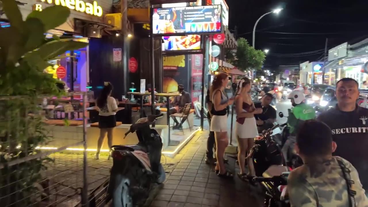 Bali Night life, SEMINYAK And KUTA Bali night Walking Tour to bali