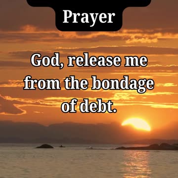 Prayer changes things.