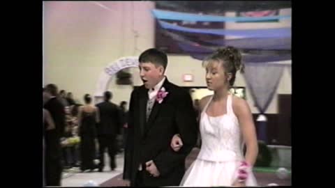 2000-01 WPHS Vids 137 Prom 103 Grand March Couple 76 by Glenn Strader