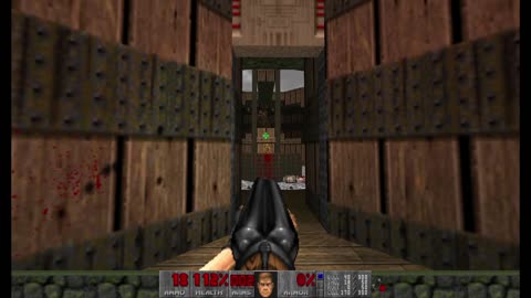 Brutal Doom - Plutonia - Pistol Start - Hard Realism - Abattoire (MAP09)