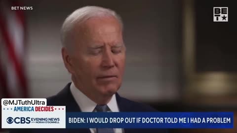 Biden could drop out for Medical Emergency