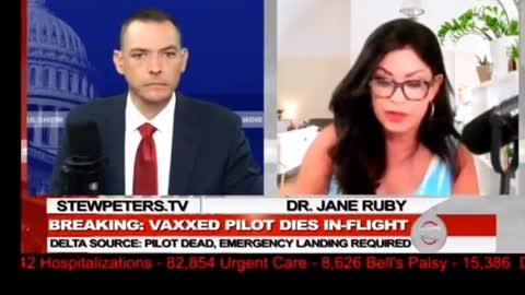 Vaccinated pilot dies mid flight