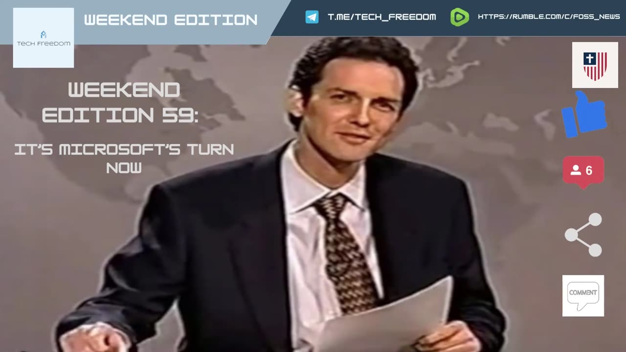 Weekend Edition 59: Now It's Microsoft's Turn...