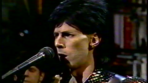 Ric Ocasek on SNL November 8, 1986