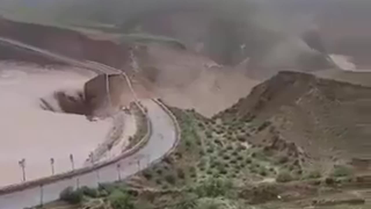 Dam Failed in China after heavy rain fall.