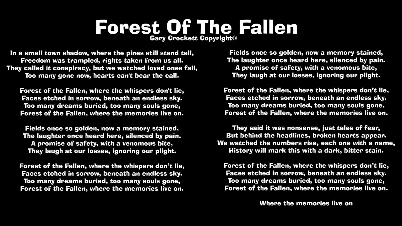 Forest Of The Fallen Memories Live On