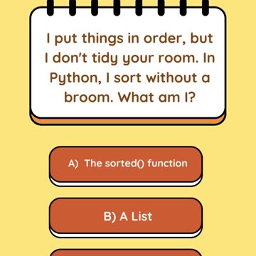 Python's Organizing Expert - Coding Riddles