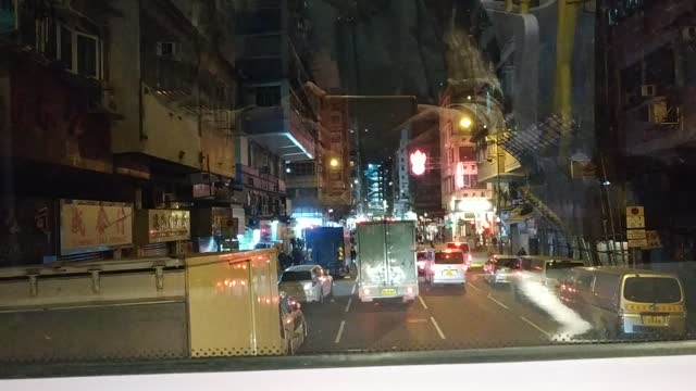 Hongkong road view_Bus #118_Turn to Wong Chuk Street into Shamshiupo_20210208