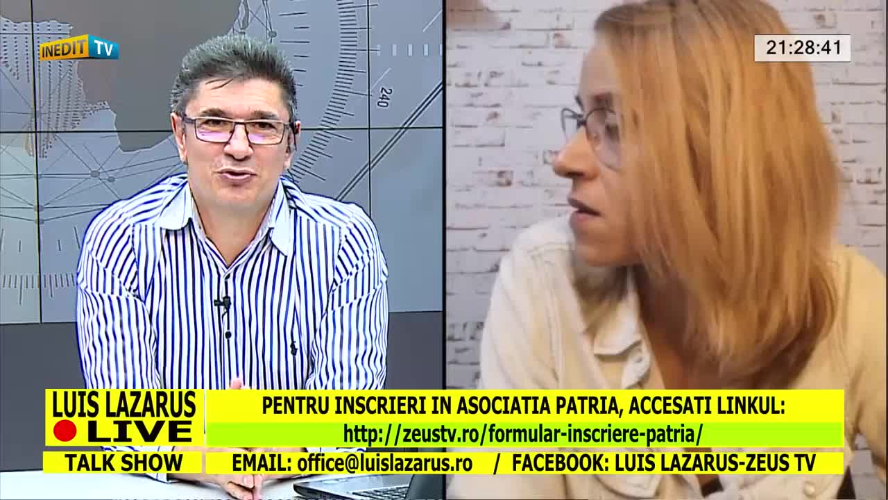 Luis Lazarus - Zeus TV; 14.10.2020; partea 1