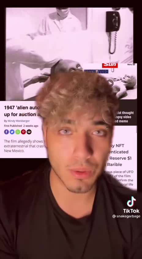 Real alien video even CIA wants it