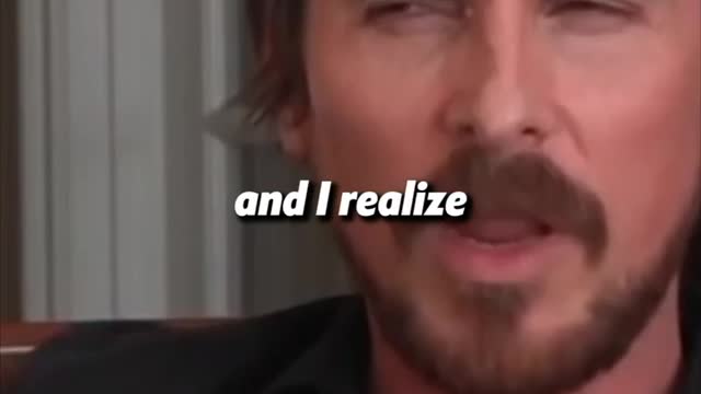 Christian Bale speech 🎤 I love this ….