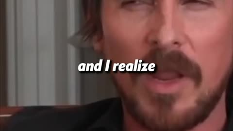 Christian Bale speech 🎤 I love this ….