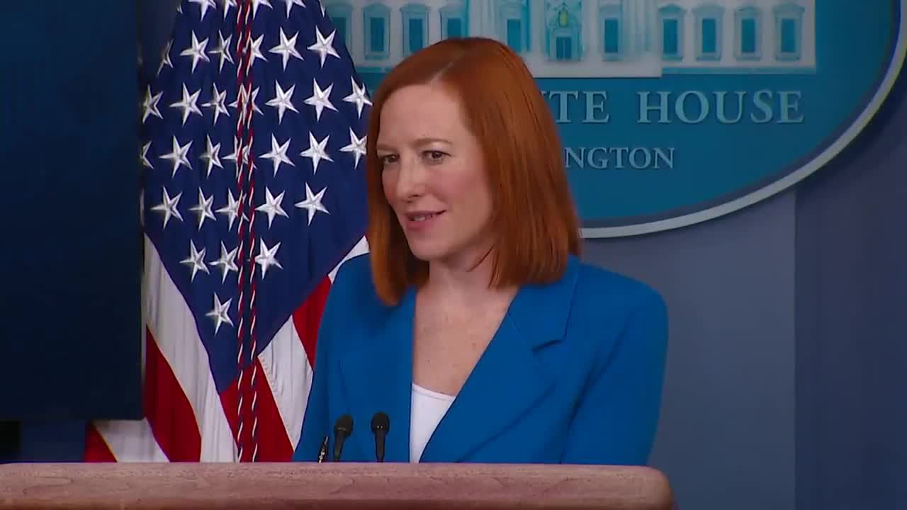 Jen Psaki Mocks The Space Force