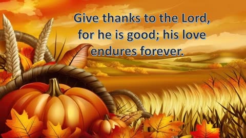In God's Word (1 Chronicles 16:34)