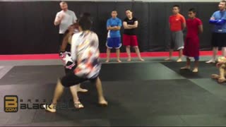 Surprise Attack: Arm Drag to Pull Guard, Then Take the Back!