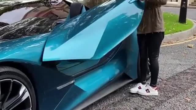 This is the glass floor car of the future 🤯