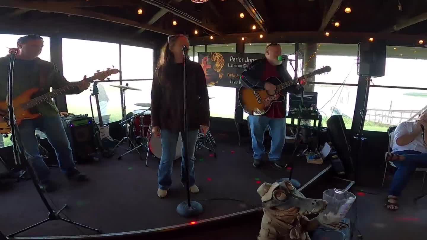 Randy sings and plays The Weight