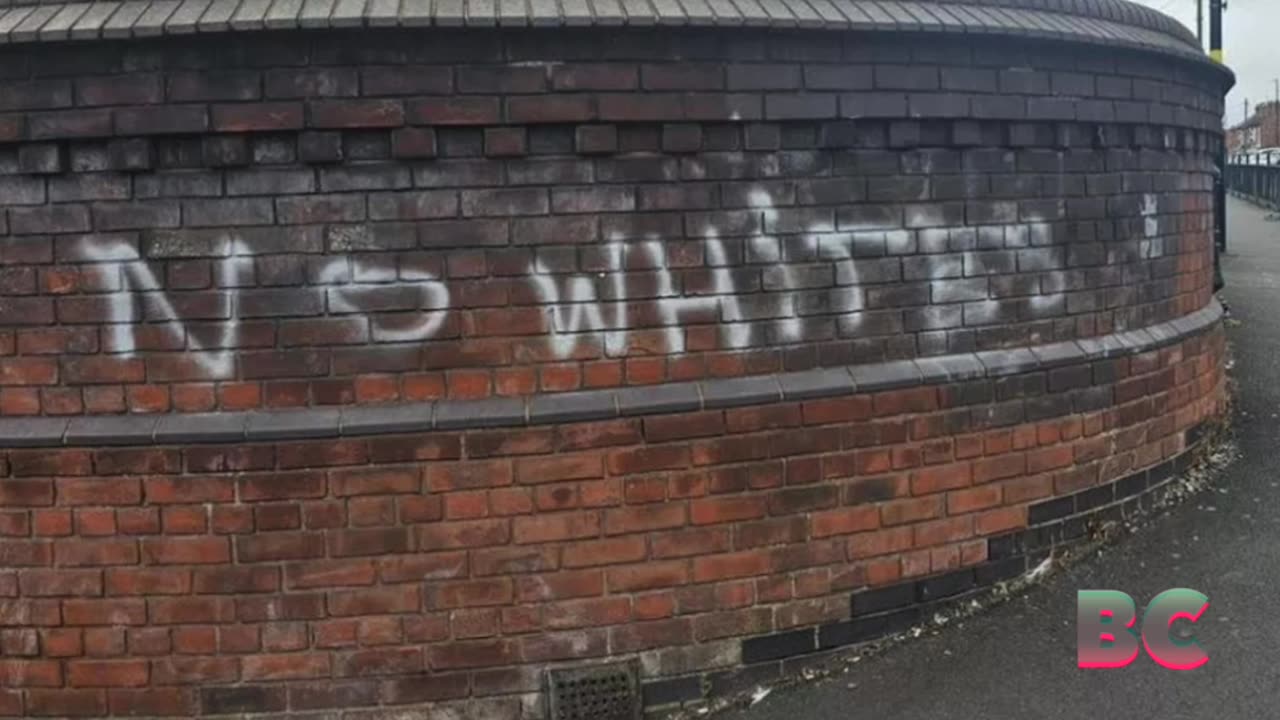 ‘No whites’ graffiti in UK investigated by police