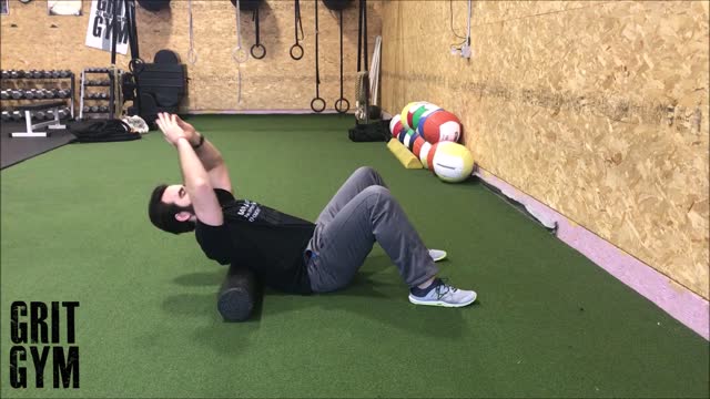 Supine Roller Thoracic Ext