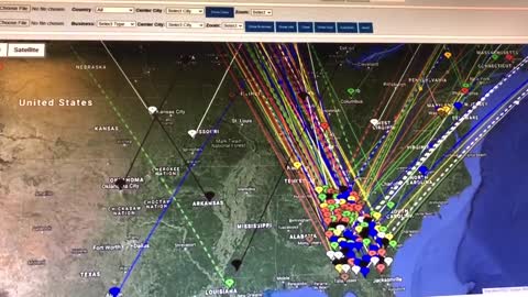 A map of the attacks on our election