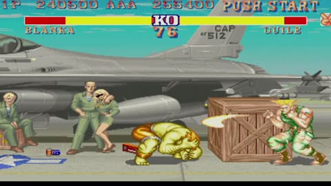 Blanka vs Guile