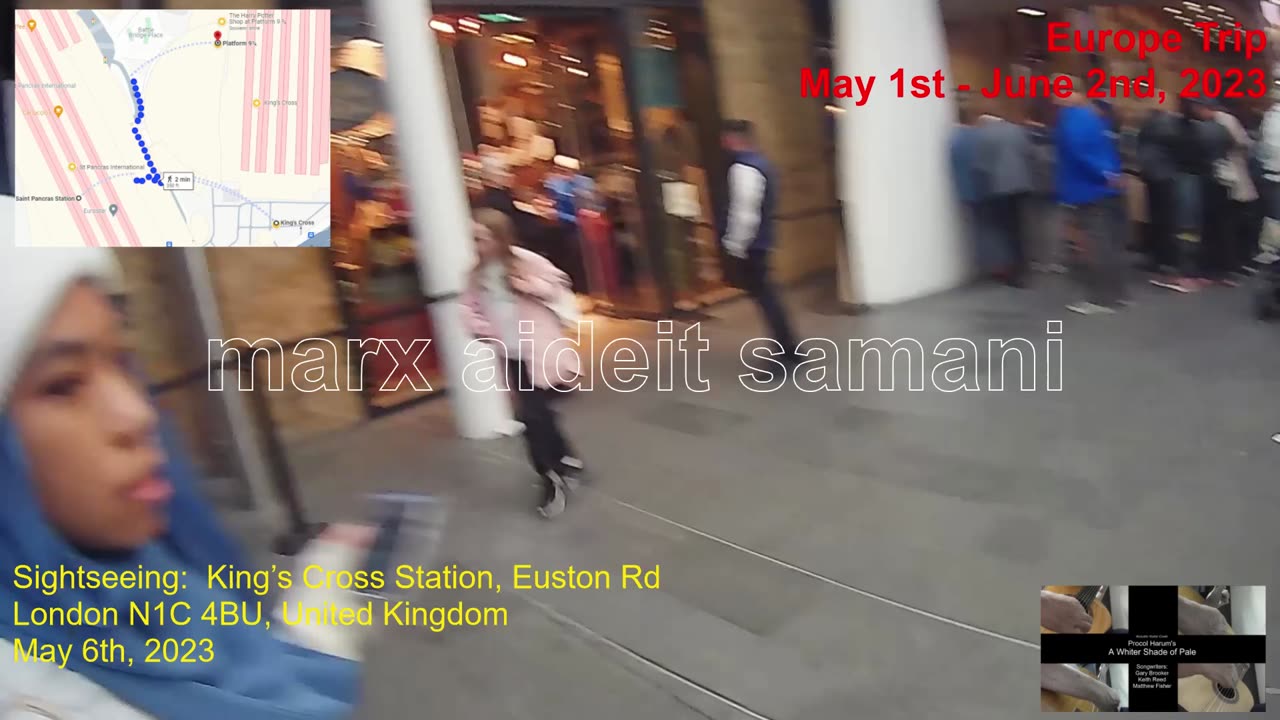 May 6th, 2023 31 Walking Around King's Cross Station, UK