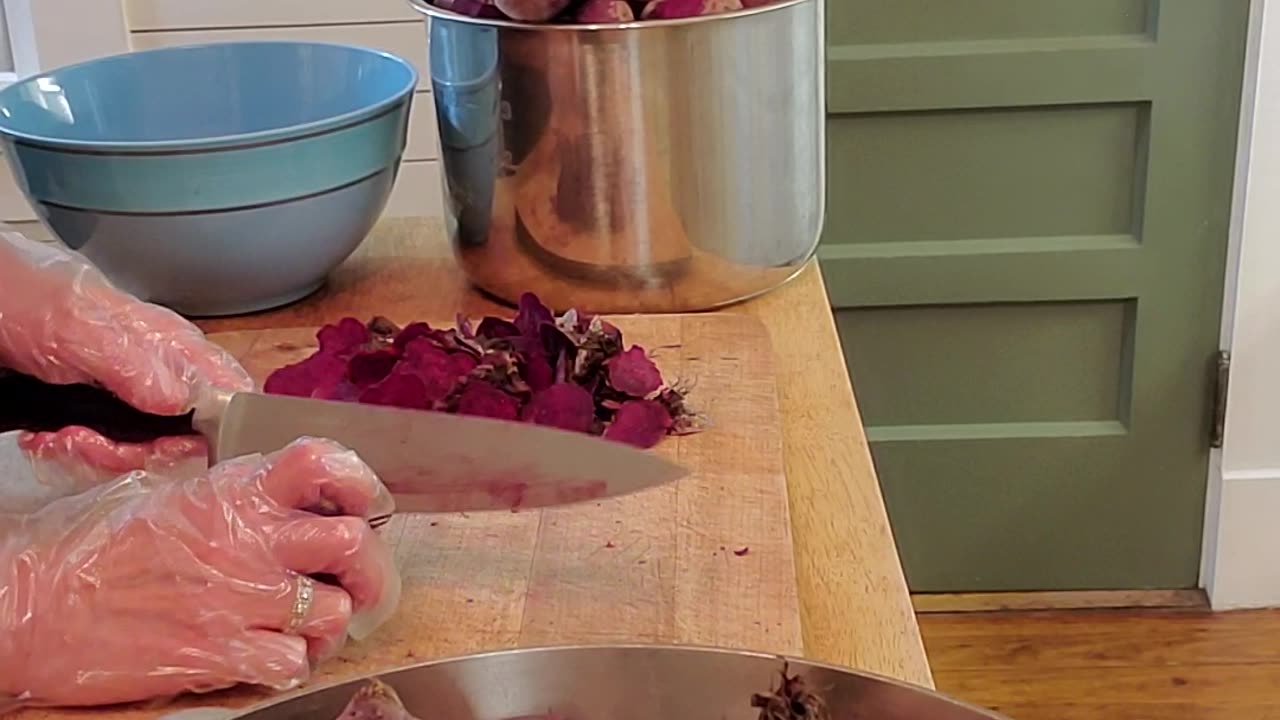 Step One in Canning Picked Beets