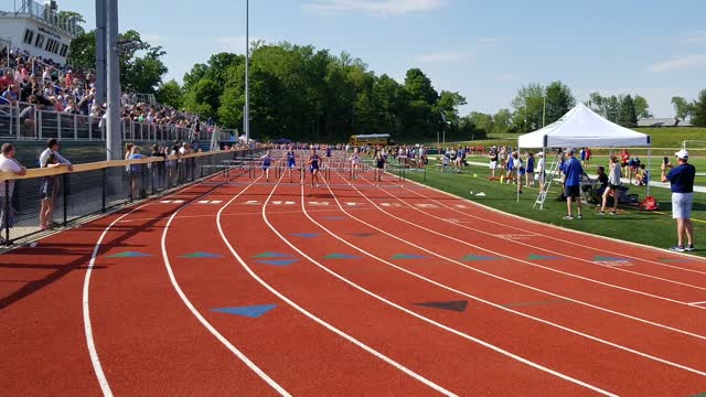 5.17.22 - Girls 100m Hurdles @ St. Joseph Invitational