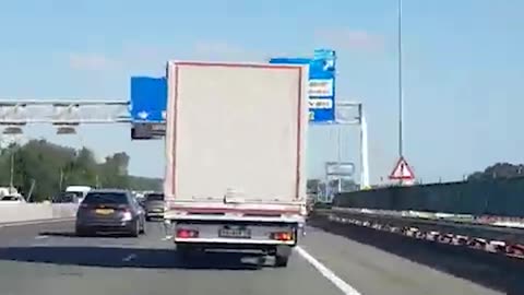 Dashcam Timelapse Drive_ Amersfoort to Schiphol shorts