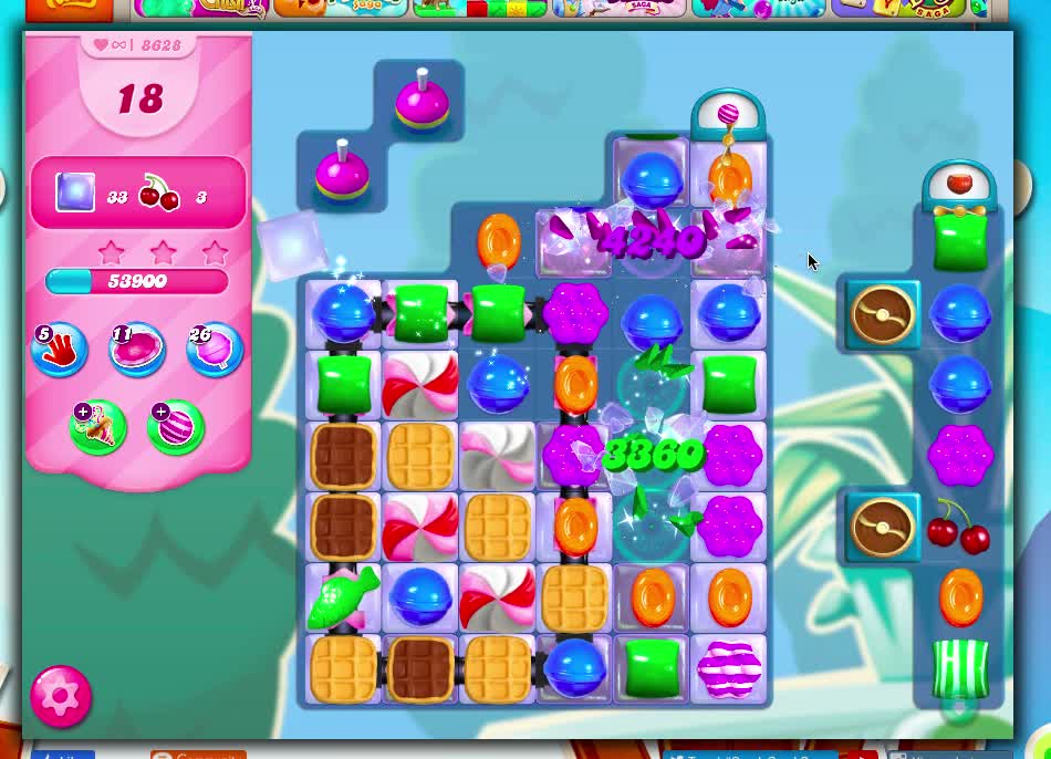 Candy Crush Level 8628 1/23/21 version NO ADS