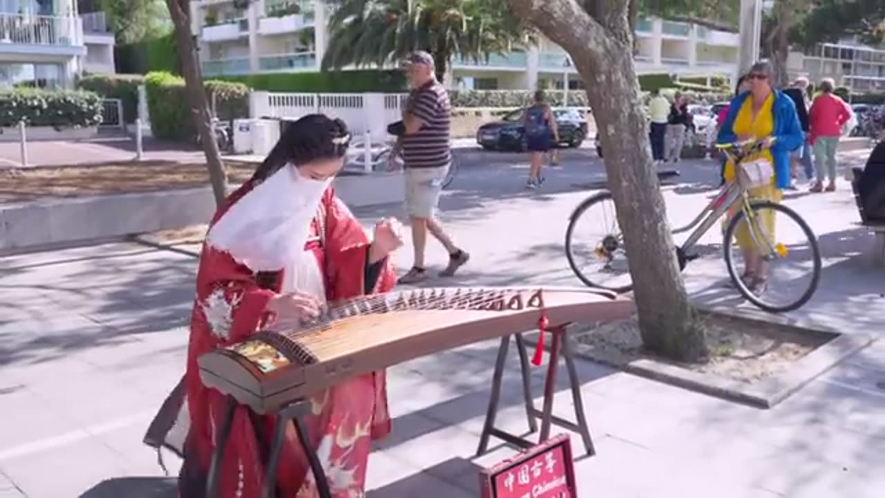 【古筝｜笑傲江湖组曲】前奏一响，就是江湖！Chinese Instruments Guzheng Cover_ 碰碰彭碰彭Jingxuan