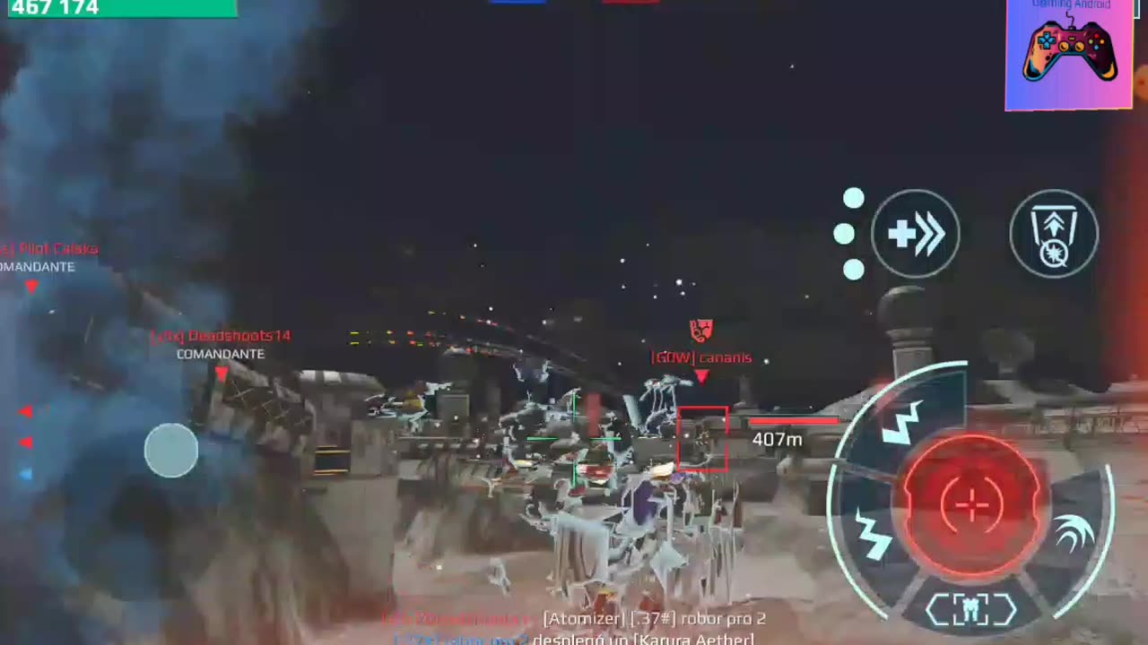 War Robots una partida de muerte por equipo