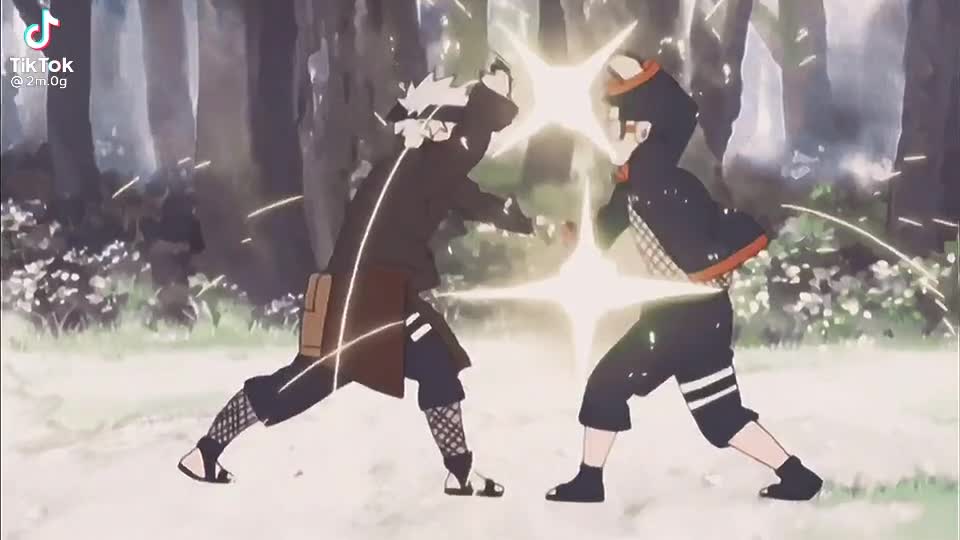 Kakashi vs obito sharingan