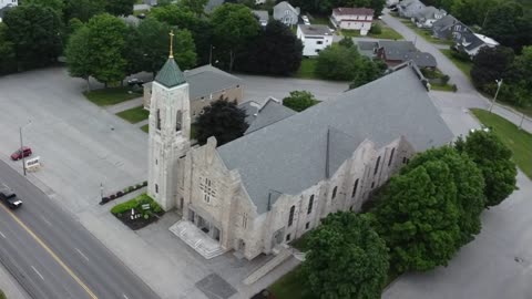 DJI mini2 Holy Family Church