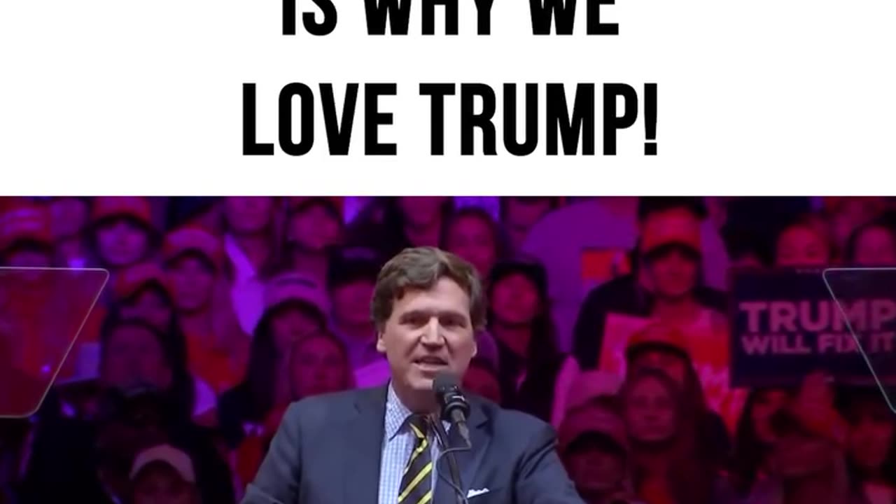 Tucker: THIS Is Why We Love Trump!