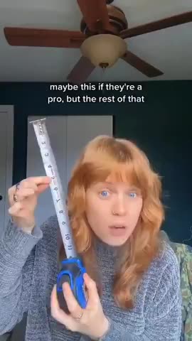 12 inches aint going in here she says