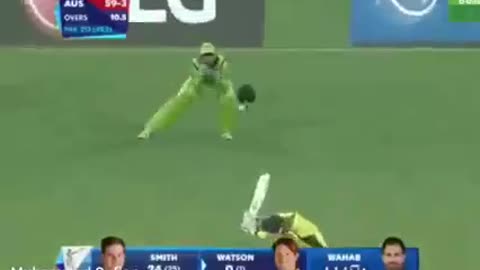 wahab riyaz VS watson 2015 world cup spell