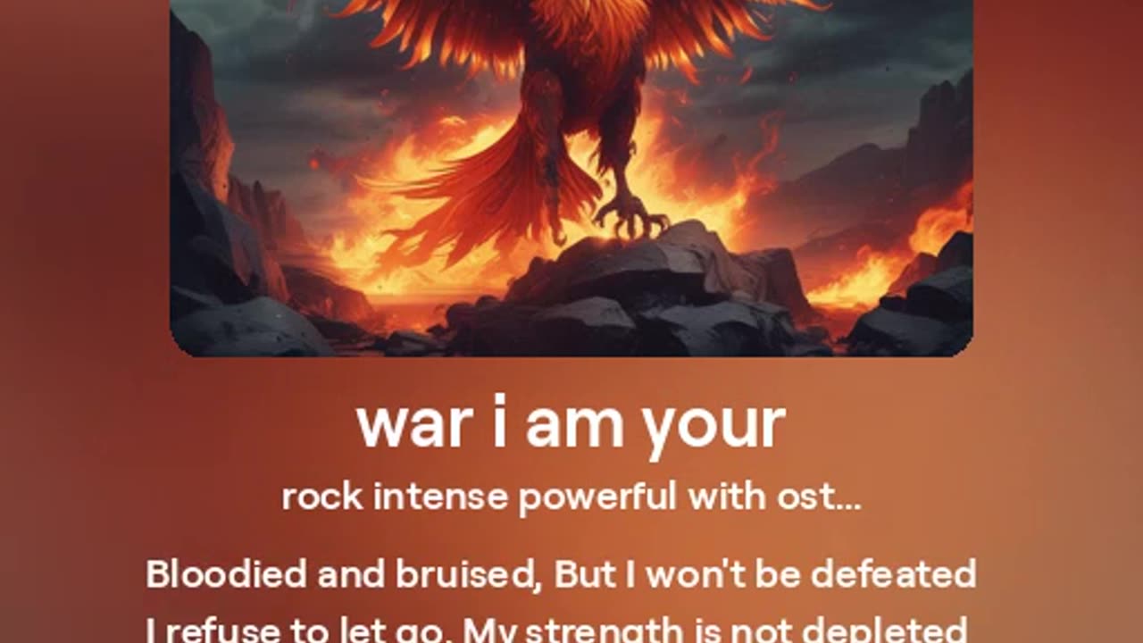 War I Am Your