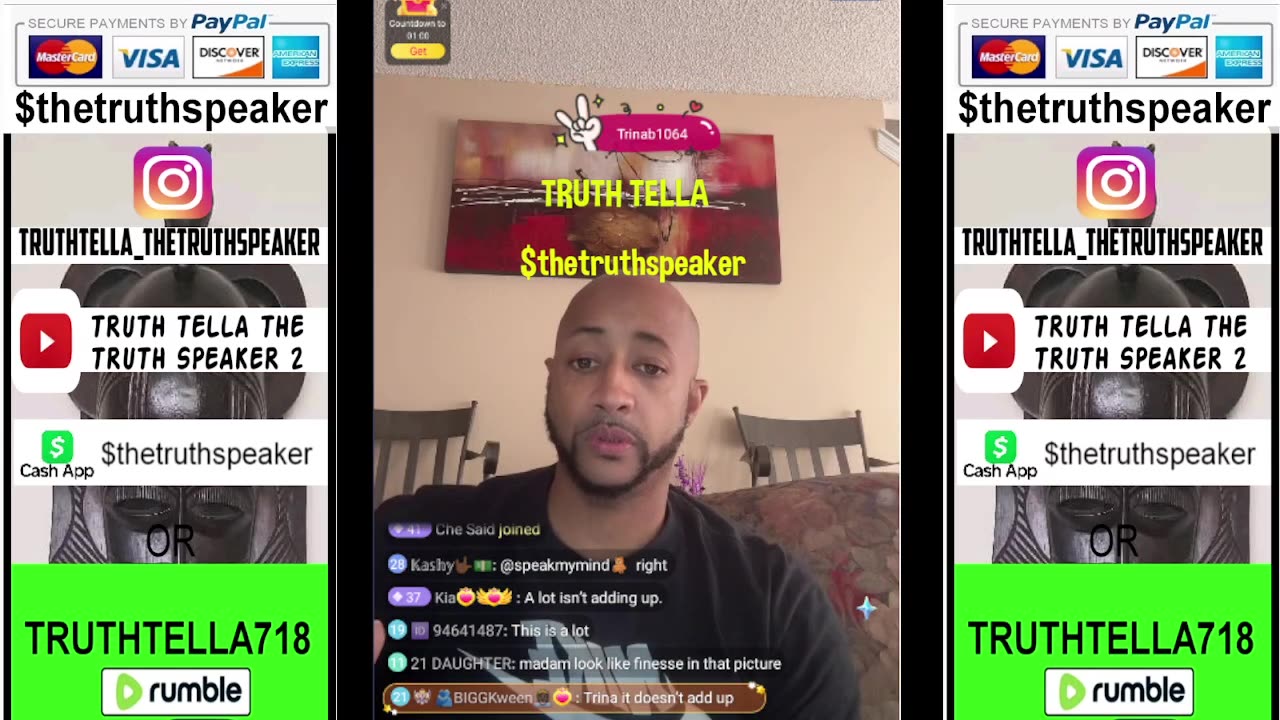 TRINA B HIV POSITIVE SAYS HE BLOCKING EVERYBODY TRYING TO AVOID GETTING CLOWNED