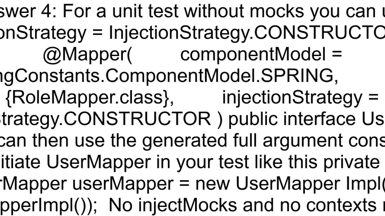 How to mock MapStruct nested mapper in JUnit5