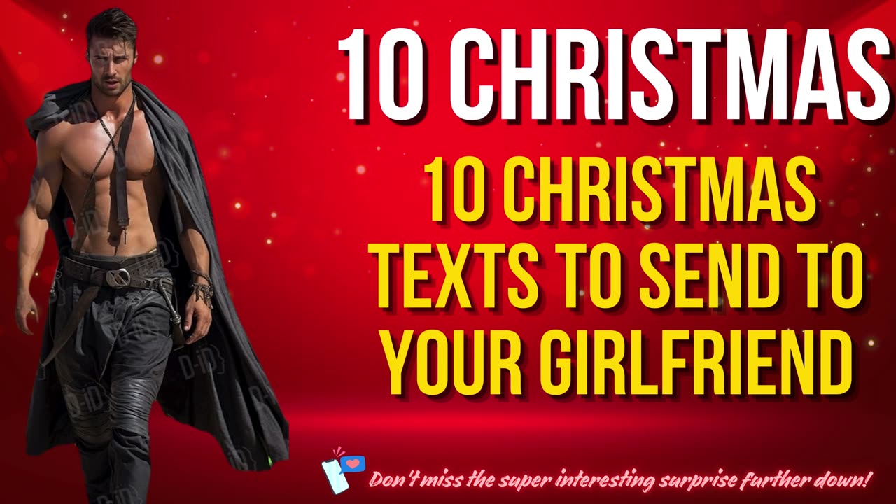 10 Christmas Texts To Send To Your Girlfriend