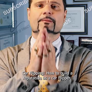 How to build a reputation as a car flipper