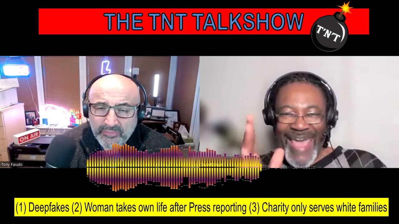 TNT #193 - [Archive] - (1)Deepfakes (2)Woman takes life after scandal (3)Charity only serves whites