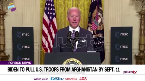 Biden To Pull U.S. Troops From Afghanistan By Sept 11 | FOREIGN